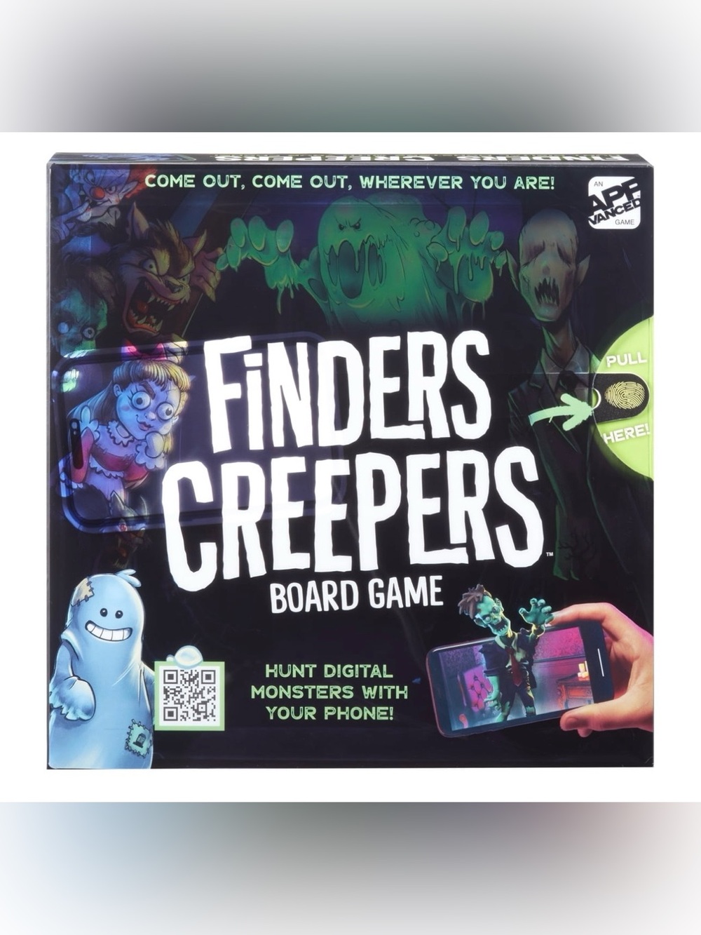 Finders Keepers Finders Creepers Board Game - Black & Green Accents